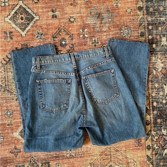 Reformation *Cropped* Cynthia High-Rise Relaxed Fit Jeans - Picture 7 of 10